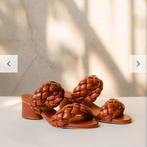 Able Laurel Braided Leather Sandals - Fits Size 9!